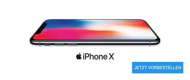 Apple iPhone X mit Vertrag * Vorbestellen *
