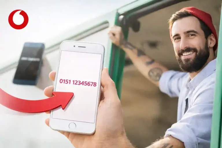 Vodafone Rufnummernmitnahme: Kostenlos + 100€ Bonus