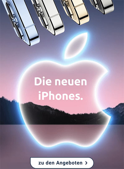 Apple iPhone 13 (Pro | Mini | Max) ab 4,95€ mit Vertrag - Vorbestellung