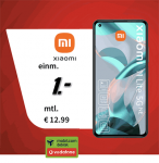 Xiaomi 11 Lite 5G NE für 1€ mit 5 GB Vodafone Allnet Flat für 12,99€ | effektiv 3€ für den Vertrag
