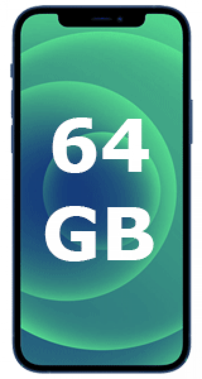 freenet green Telekom LTE | 10GB – 24.99€ mit Apple iPhone 12 64GB für 49 EUR – von saturn