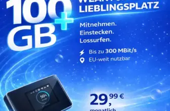 🌐 o2 my Internet-to-Go: Flexibles WLAN ab 4,99€/Tag!