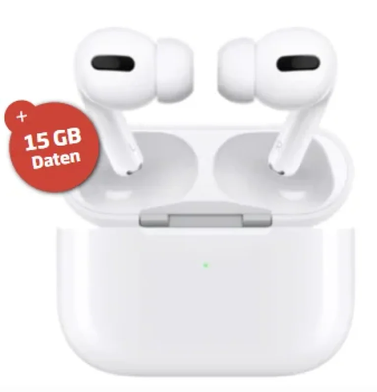 Blau Allnet Plus 15 GB ab 13,99€ mit AirPods Pro für 19€