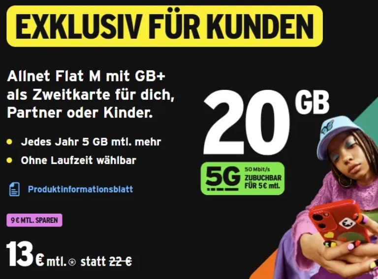 TOP: Bis zu 50% Rabatt auf Congstar Partnerkarten! 😲💥