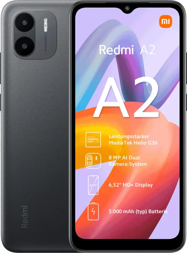 Xiaomi Redmi A2 für 1.00 EUR mit Vodafone Smart Tech M 3 GB