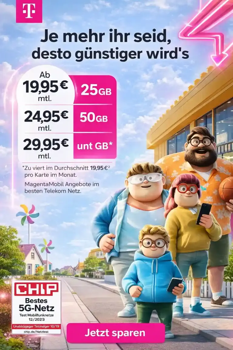 📱 Telekom PlusKarten 2026: Preise, Unlimited & Spartipps