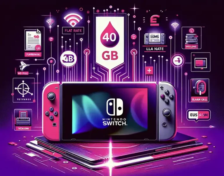 Nintendo Switch OLED 🔥 für 9,99€ mit 40 GB Telekom Vertrag eff. 4,70€