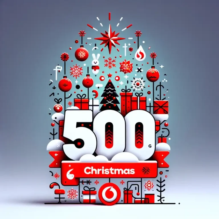 Vodafone's Festliche Überraschung - 500GB Gratis Datenvolumen für Alle! 🌟