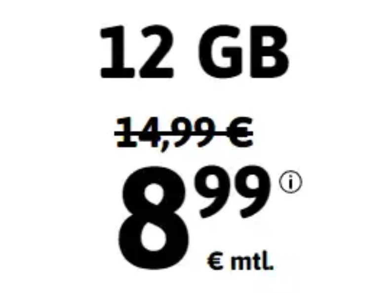 BLACKSIM: 6 GB Flat für 6,99€, 12 GB für 8,99€, 16 GB für 10,99 €, 50 GB für 19,99€