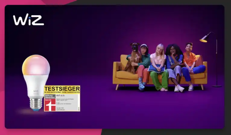 kostenlose WIZ Lampe