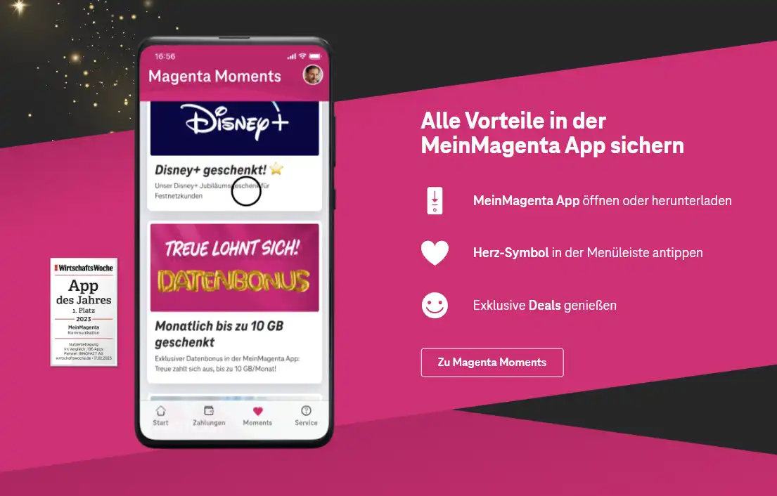 So funktioniert Magenta Moments