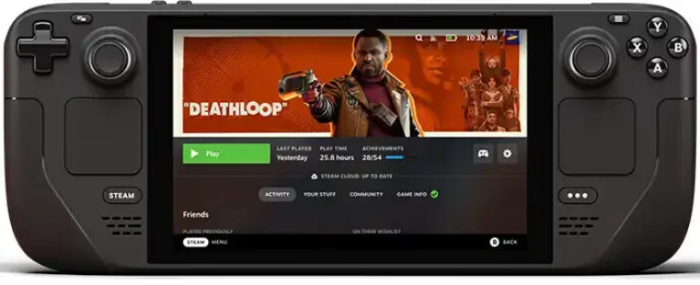 Steam Deck mit Vertrag