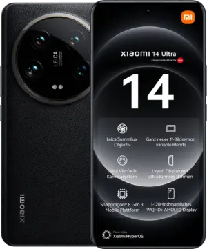 Xiaomi 14 Ultra 512 GB für 1.00 EUR mit o2 Mobile Unlimited Max ∞