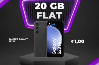 Galaxy S23 FE für 1€ + 20 GB Vodafone 19,99€ eff. 1,74€