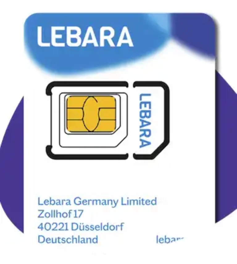 Die kostenlose SIM-Karte von LEBARA - Flexibilität und volle Kostenkontrolle