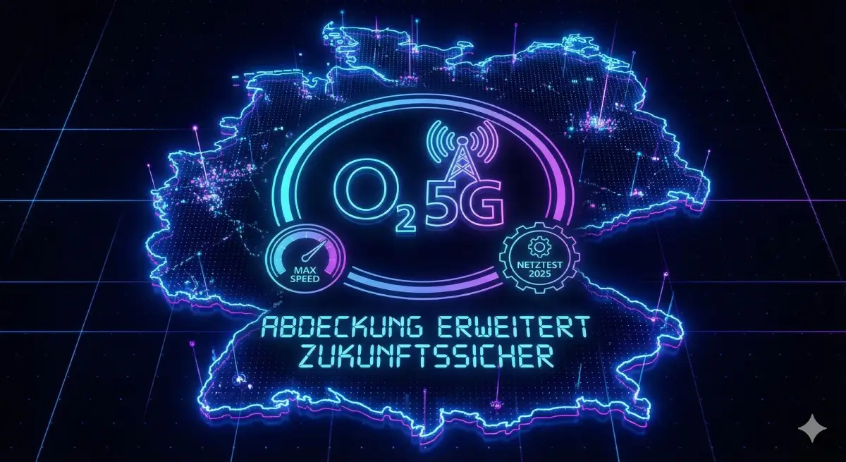 📶 o2 Netz: 5G-Abdeckung, Speed & Netztest 2025