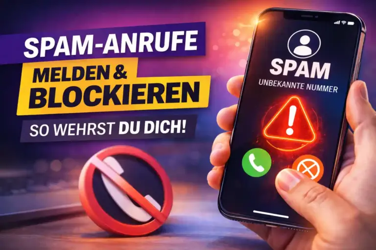 📞 Spam-Anrufe erkennen, melden & blockieren