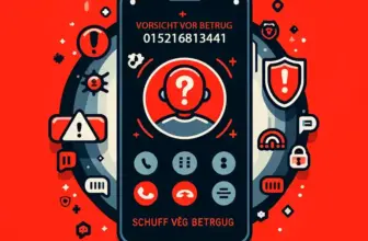 Vorsicht vor 015216813441: Schutz vor Betrug