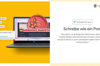 Google bringt KI „Help me Write“ auf Chromebooks