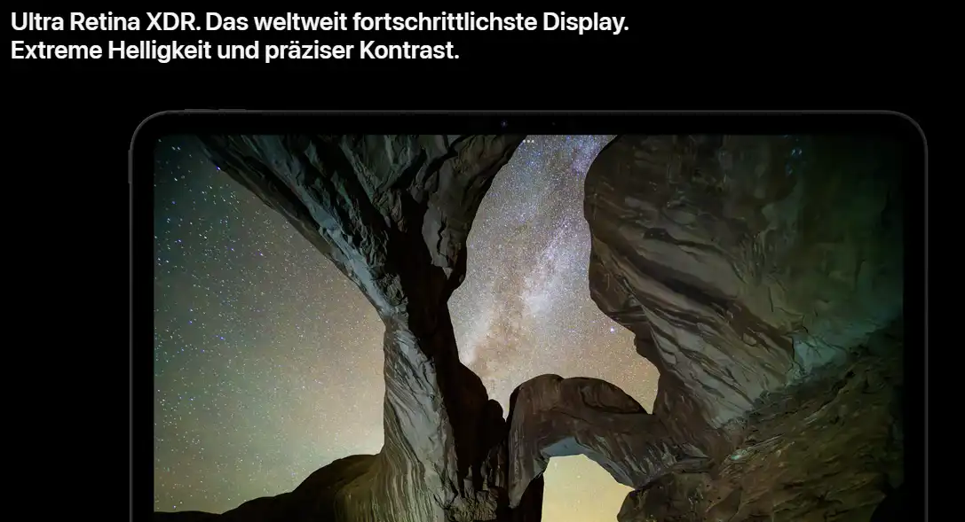 Apple iPad Pro 2024 Display