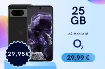 🚀 o2 Mobile M: 25 GB ab 29,99€ mit Galaxy S24 für 79,95 €, Pixel 8 für 4,95 €, PS5 für 4,95 € uvm.