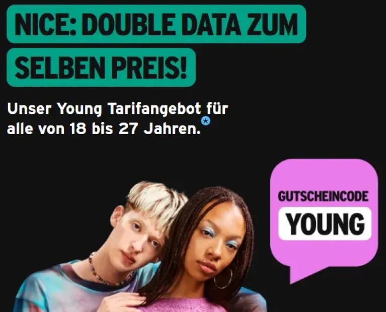 Congstar Young: Doppeltes Datenvolumen im Telekom-Netz 📱