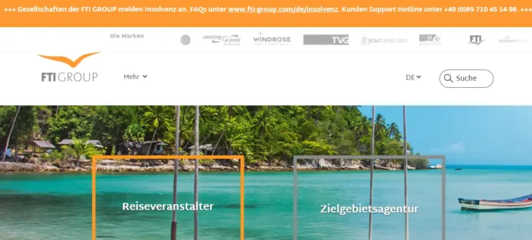 FTI Touristik GmbH insolvent: Was Du jetzt wissen musst