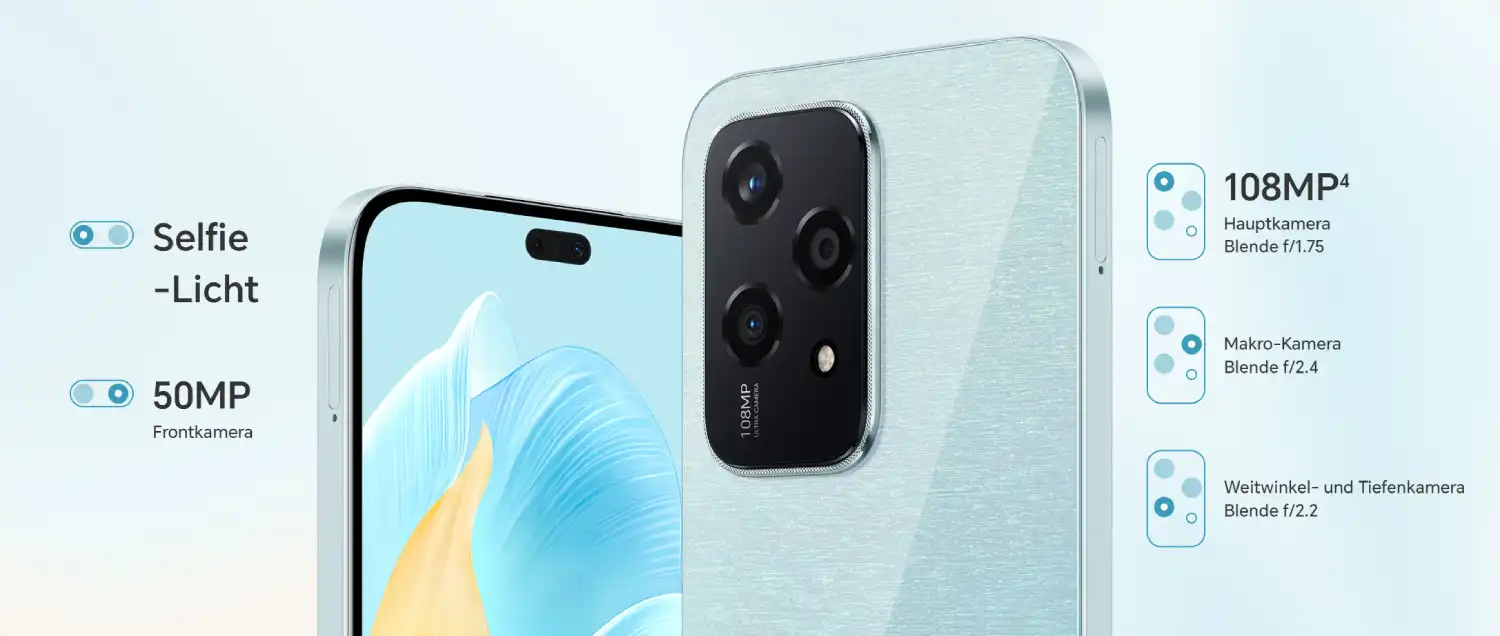 Das HONOR 200 Lite mit Vertrag: Ideal für den Alltag