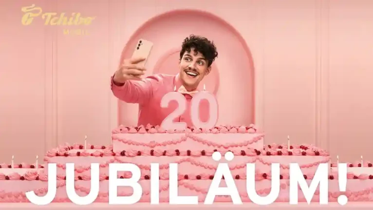 Tchibo Jubiläumstarif: 20 GB 5G für 9,99 €