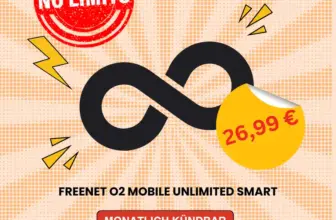 Unbegrenztes 5G/LTE-Datenvolumen – nur 26,99€/Monat