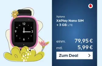 XPLORA X6Play für 79,95 + 3GB Vodafone für 5,99€ eff. 1,74€