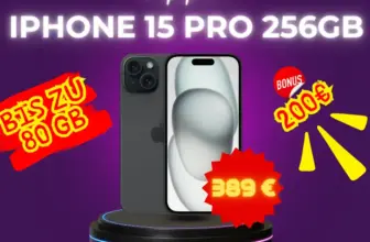 Vodafone Smart S + iPhone 15 Pro 256GB für 34,99€ | Eff. 5,37€/M