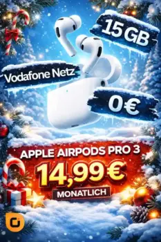 otelo Allnet-Flat Go + AirPods Pro 3 für eff. 4,78 €/Monat