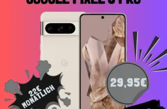 Google Pixel 8 Pro für 29,95€ + 30 GB congstar für 22€
