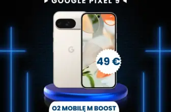 Google Pixel 9 für 49 € + 50 GB o2 Mobile M Boost eff. 7,49 €