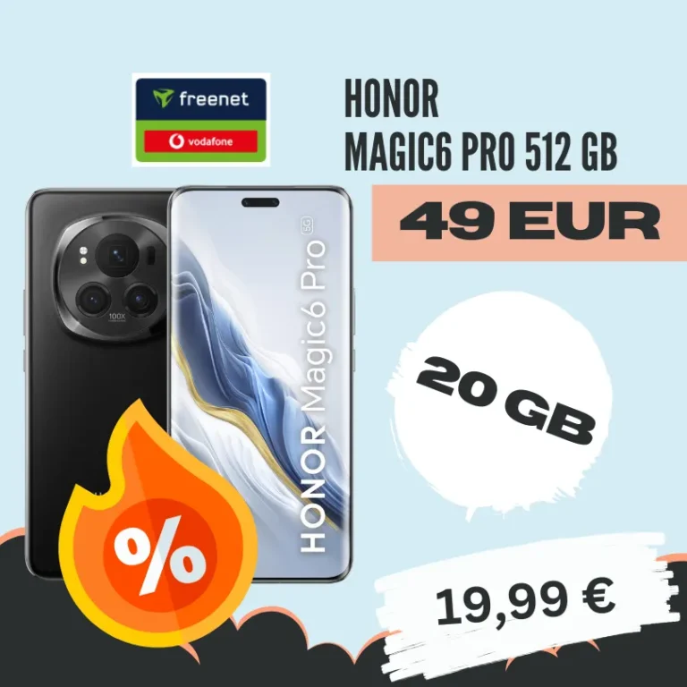 🔥 Honor Magic 6 Pro: 20GB & 281€ Ersparnis