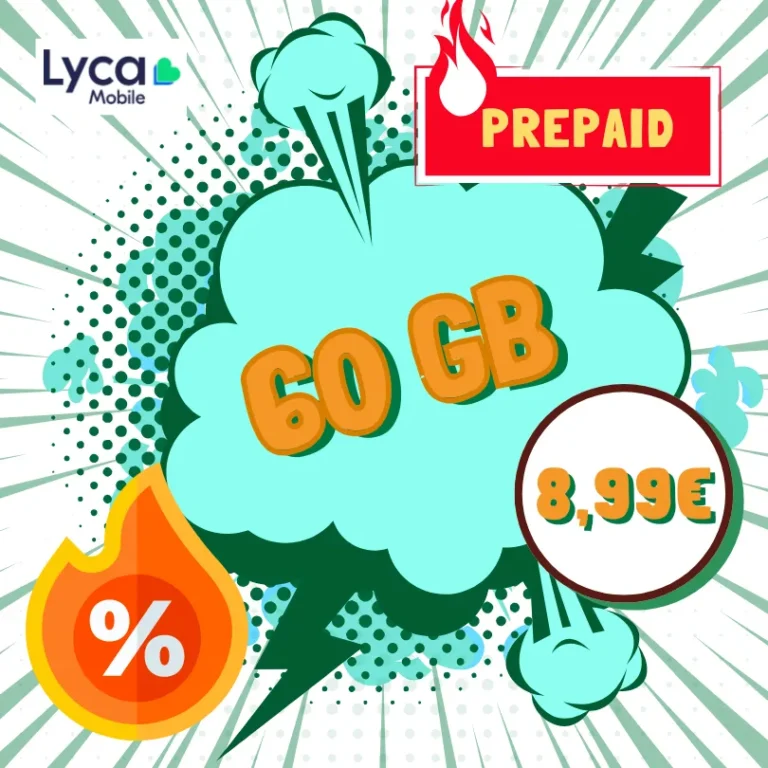 📱 Lyca Mobile Extra: 60GB + 5G für 8,99€ – Black Week Deal