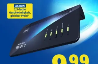 🏠 1&1 DSL: Bis 1.000 MBit/s ab 24,98 €/Monat