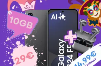 🔥 Galaxy S24 FE + 10GB Vodafone für -6,88€/mtl.