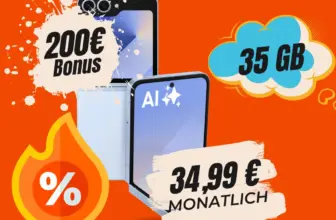 Galaxy Z Flip 6 + 35 GB Vodafone Tarif nur 4,36€/mtl 📱