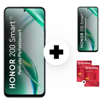 Honor 200 Smart 256 GB für 1.00 EUR mit freenet Vodafone Allnet Flat 5G 70 GB