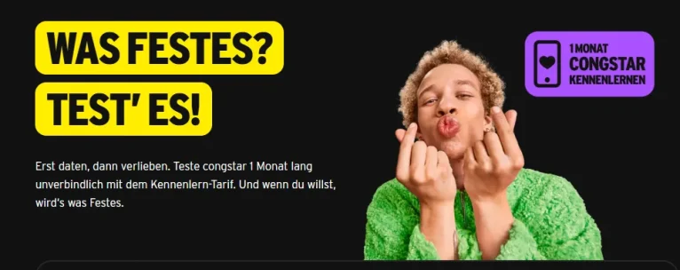 congstar Kennenlern-Tarif: 50 GB & 5G für 1€! 📱🔥