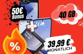 🔥 Galaxy Z Flip 6 + 40GB Vodafone: Effektiv 3,99€ mtl!