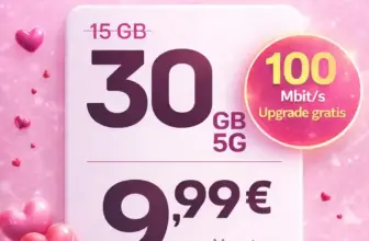 🔥 HIGH Mobile 30 GB 5G Telekom-Netz für 9,99€