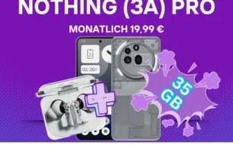 📱 Nothing Phone (3a) Pro + o2: Gratis Kopfhörer & 1,32€ 🔥