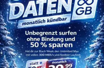 o2 Unlimited Tarife 2025: Unbegrenzt surfen ab 24,99 € 📱