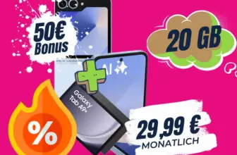Samsung Galaxy Z Flip 6 + 20GB 📱 -2,72€ mtl. (Telekom) 🔥