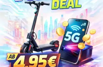 E-Scooter mit Vertrag ab 4,95 € 🛴 TOP Dealz im Preisvergleich