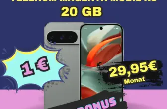 📱 Pixel 9 Pro 29,95€ mtl. 20GB Telekom eff. 1,07€