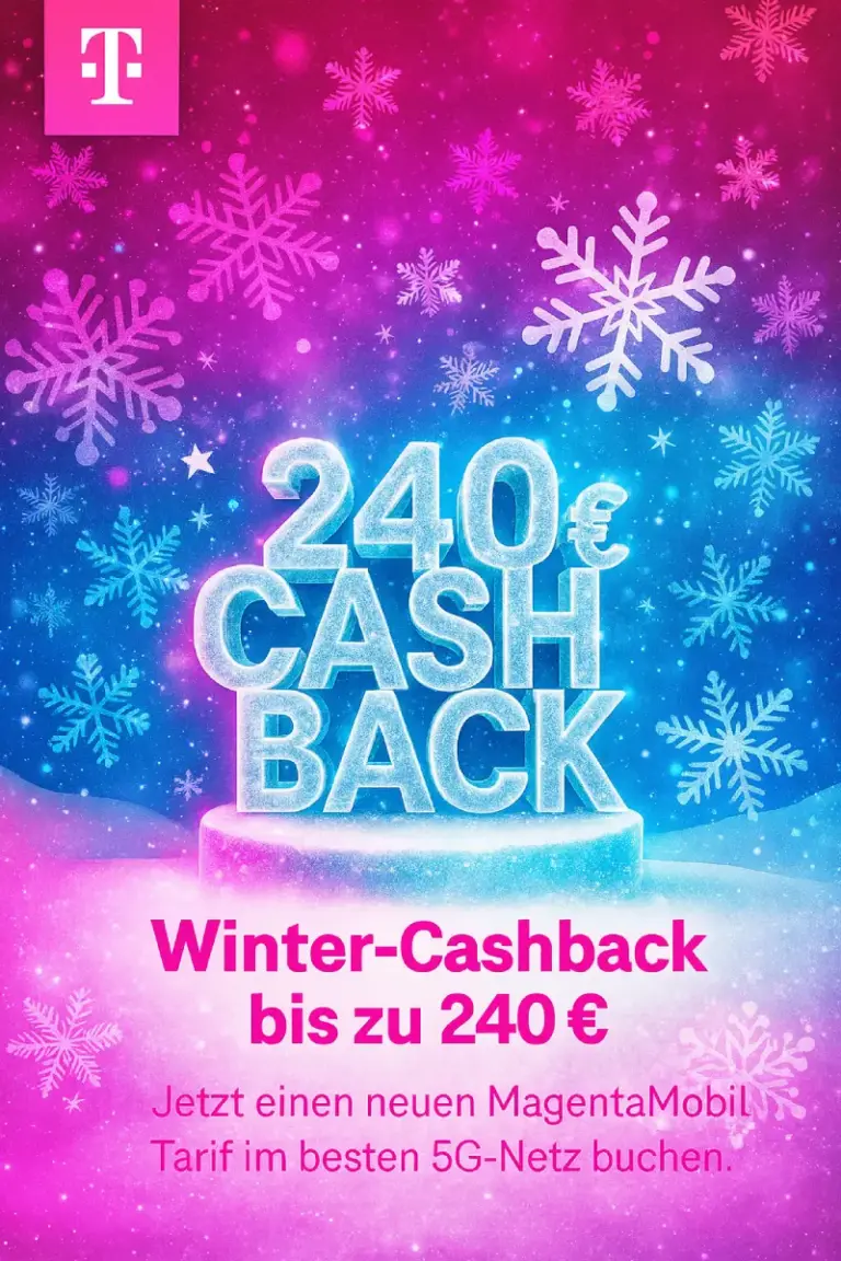 Telekom MagentaMobil Tarife 📱 Bis 780 € Cashback sichern
